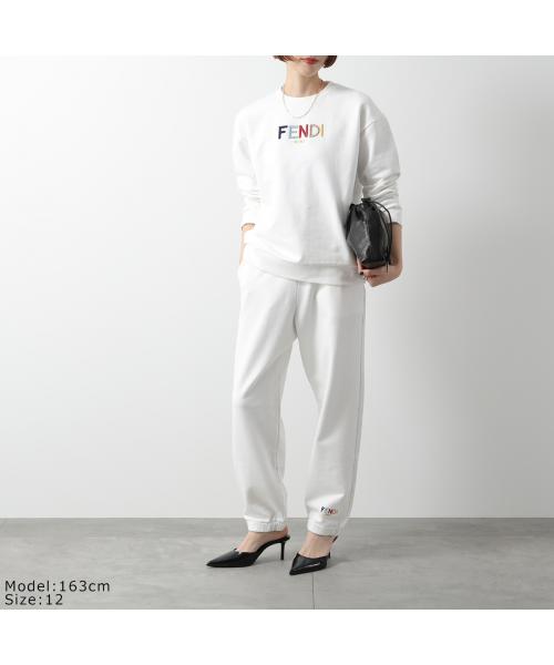 スウェット・トレーナー FENDI IVORY POLYESTER BLEND SWEATSHIRT Fendi Ivory Polyester Blend Sweatshirt | italist