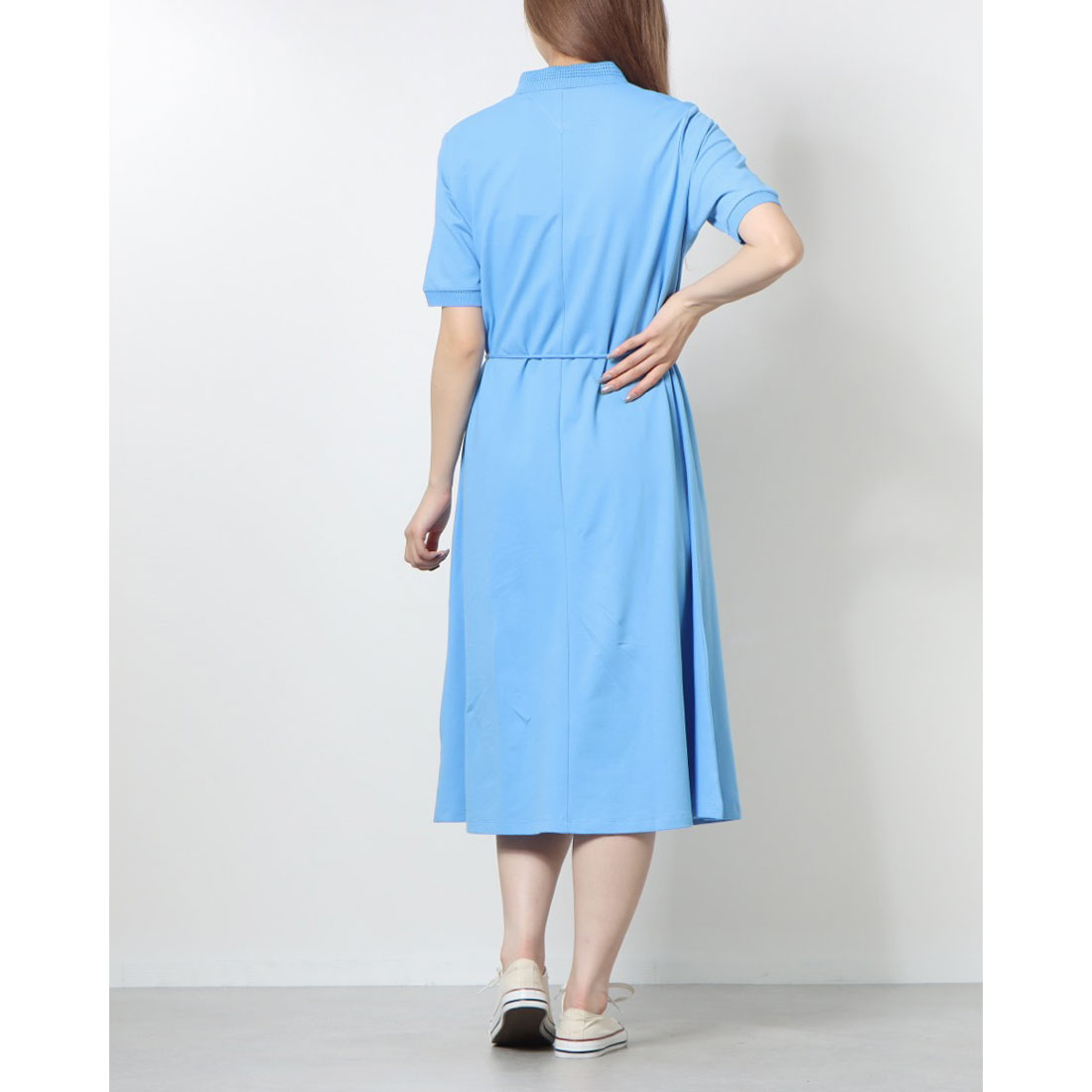 新品 トミーヒルフィガー ロイヤルブルー ワンピース 8 L クーポン】【セール 30%OFF】トミー ヒルフィガー TOMMY