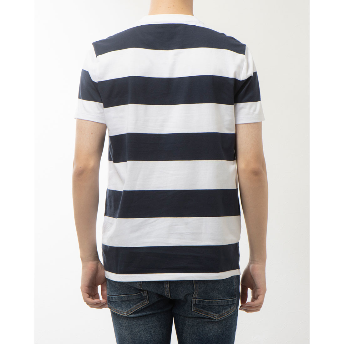 トミー ヒルフィガー TJMボールドボーダーリンガーネックTシャツ 2点でさらに10％OFF】ボーダーニットTシャツ | トミー