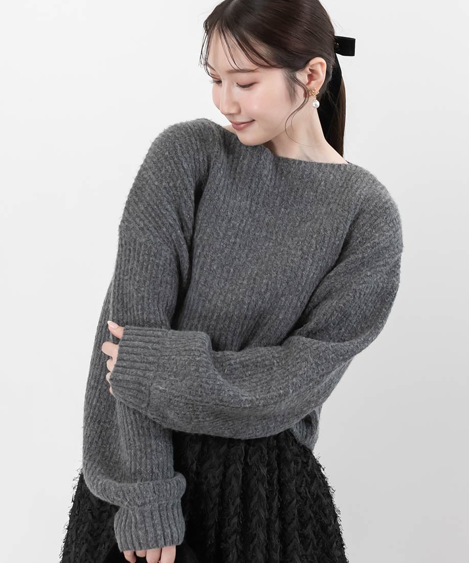 セットアップ 2点 クロップド丈 ニット カーデ キャミワンピース ニットセットアップ クロップドカーデ×キャミワンピース S3691
