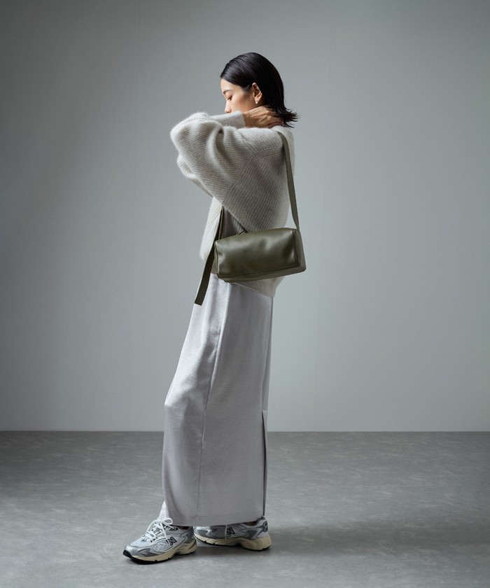 SALON adam et rope'｜レザーボックスショルダーバッグ