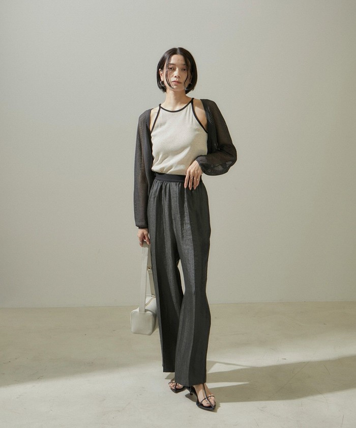 The Row XL Bourse レザー ショルダーバッグ Bourse Clutch バッグ レザー ブラック – The Row