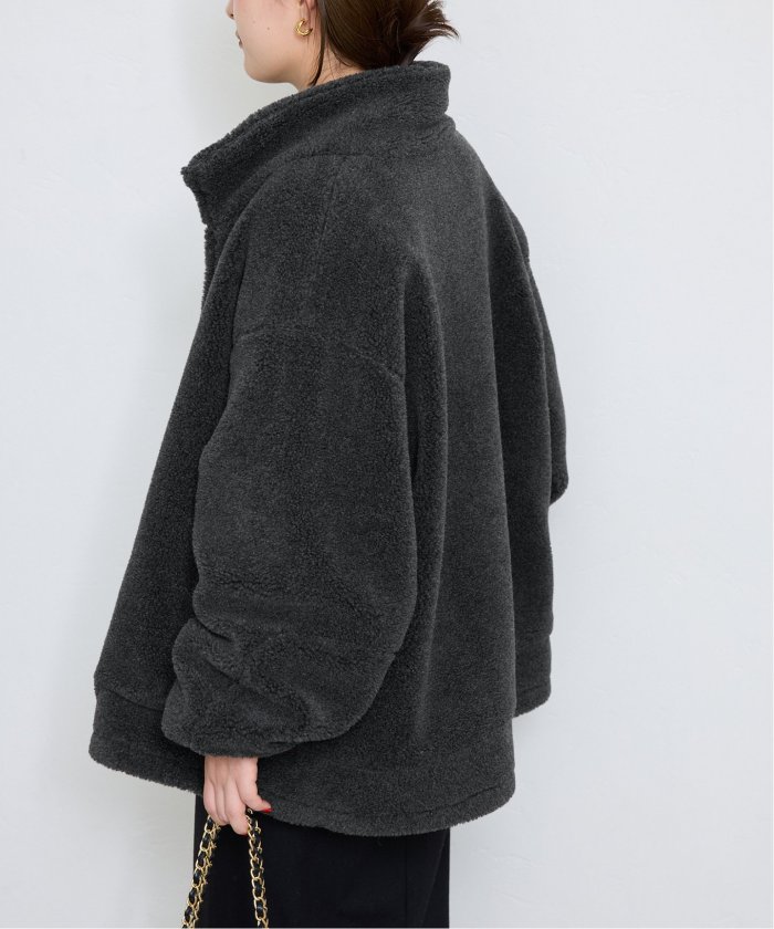 セール 30%OFF】《追加》ウール混ボアスタンドコクーンブルゾン セール 30%OFF】《追加》ウール混ボアスタンドコクーンブルゾン