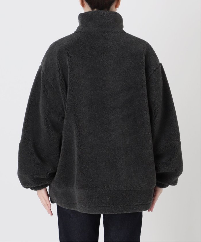 セール 30%OFF】《追加》ウール混ボアスタンドコクーンブルゾン