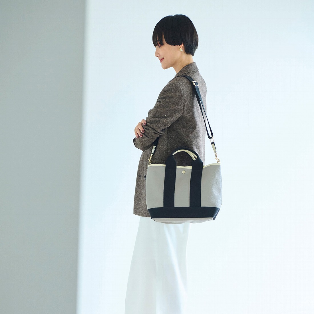 トプカピ TOPKAPI スコッチグレイン ネオレザー トート バッグ