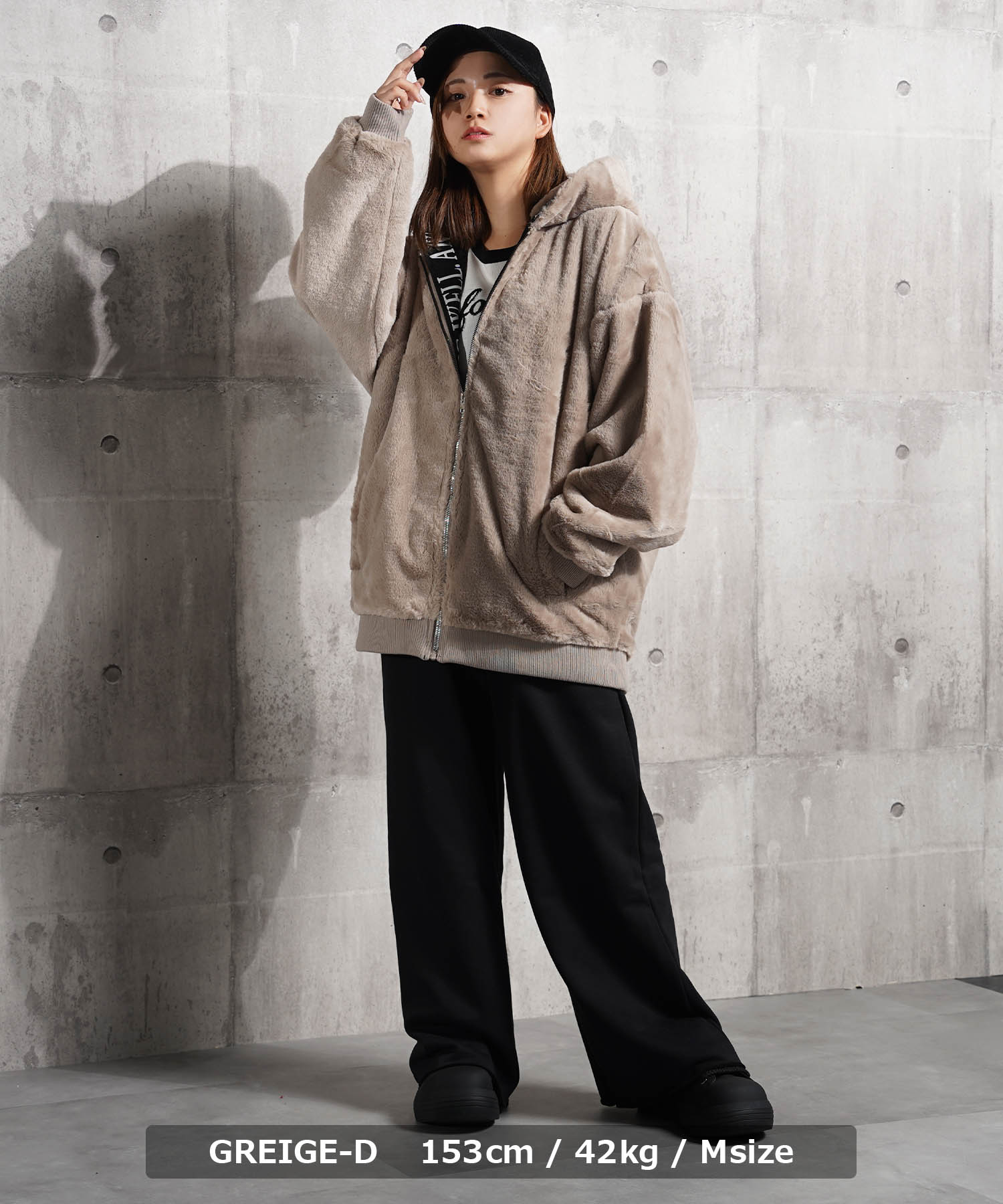 ワンフォークロージング 1111clothing ミンクタッチ ファー ワンフォークロージング 1111clothing ミンクタッチ ファー
