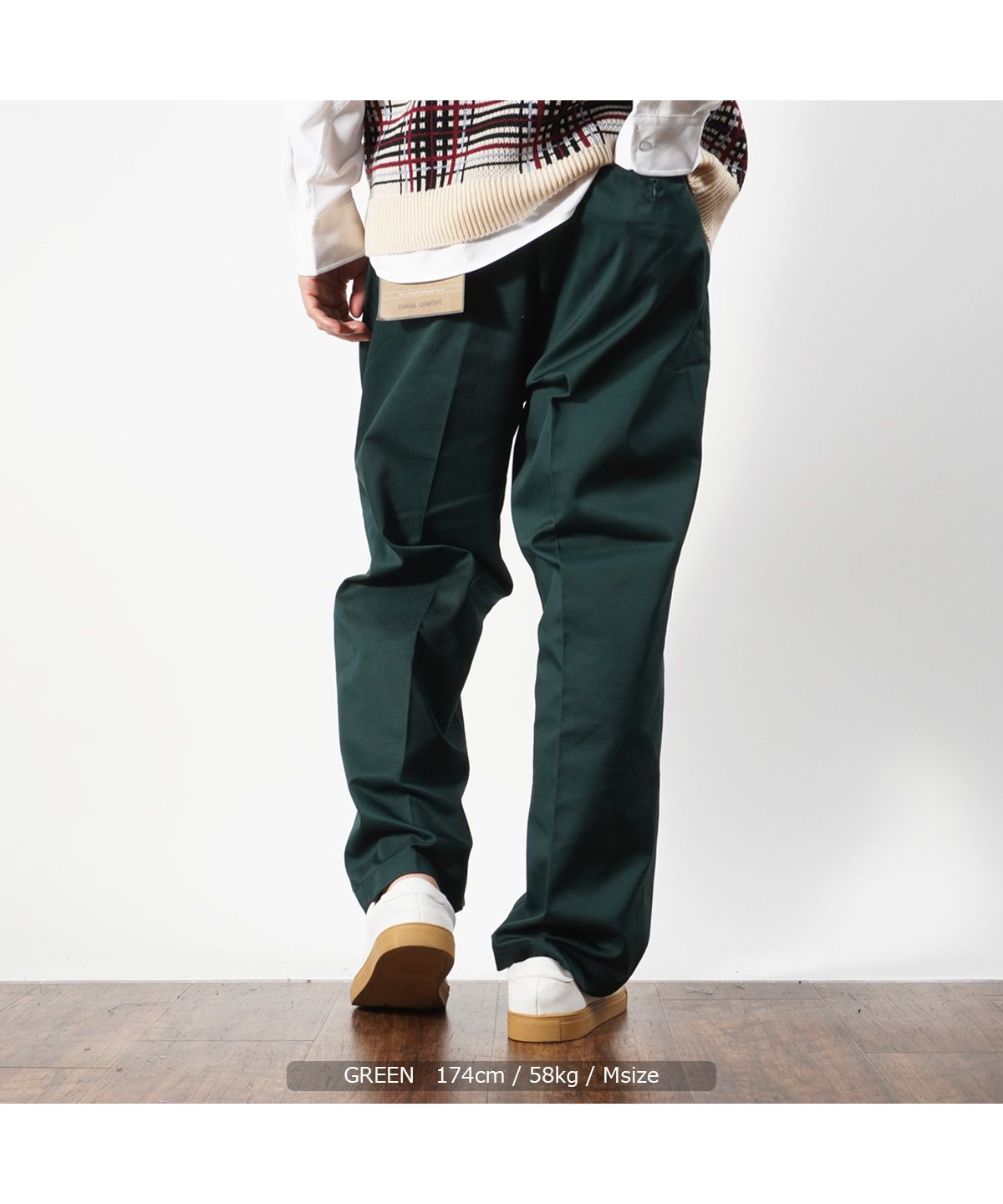 ワンフォークロージング 1111clothing チノパン メンズ