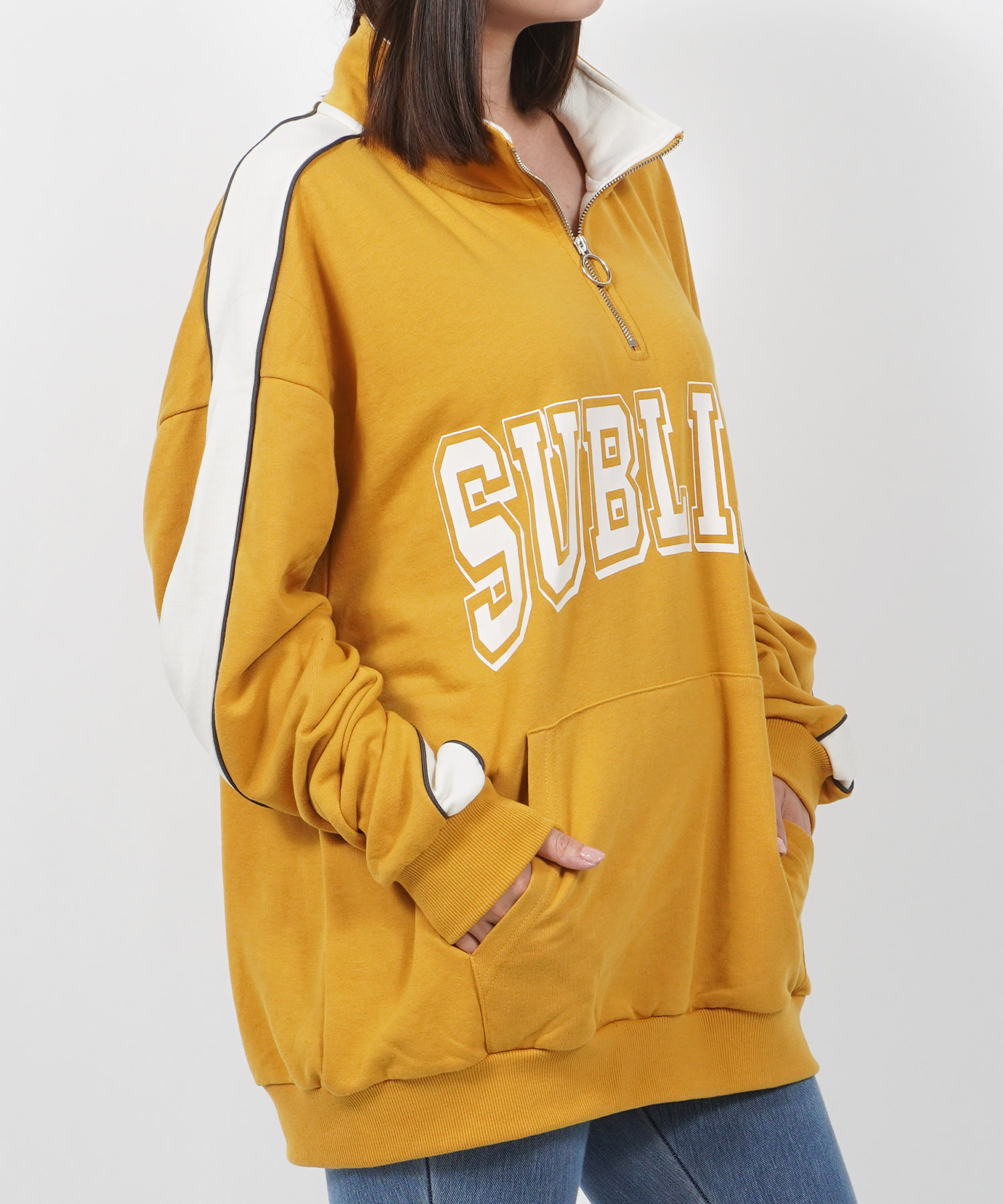 長袖フーディ S~L ハーフジップ solid color ストリート 3color 大きいサイズ メンズ adidas (アディダス) フード付き ハーフ