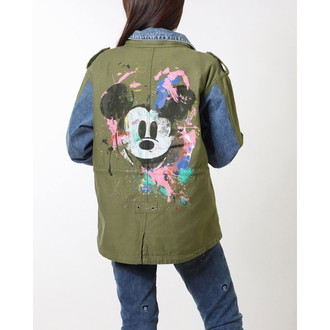 デシグアル　ミッキーマウスライダースジャケット レディース ミッキーマウス モッズジャケット I Desigual.com