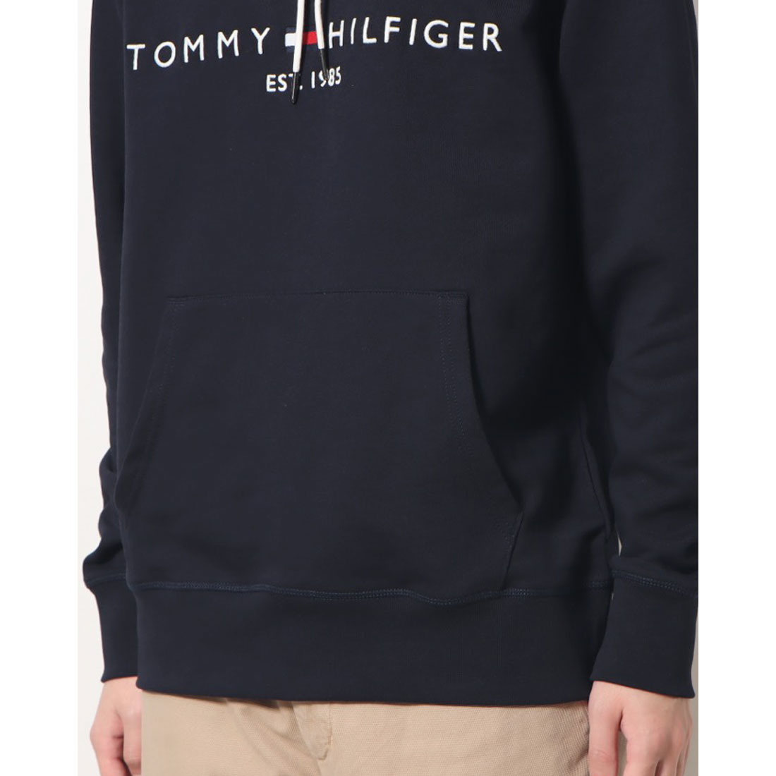 トミー ヒルフィガー TOMMY HILFIGER エンブロイドロゴパーカー