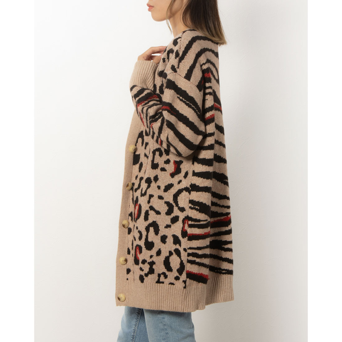 セール】デシグアル Desigual レオパード オーバーサイズ