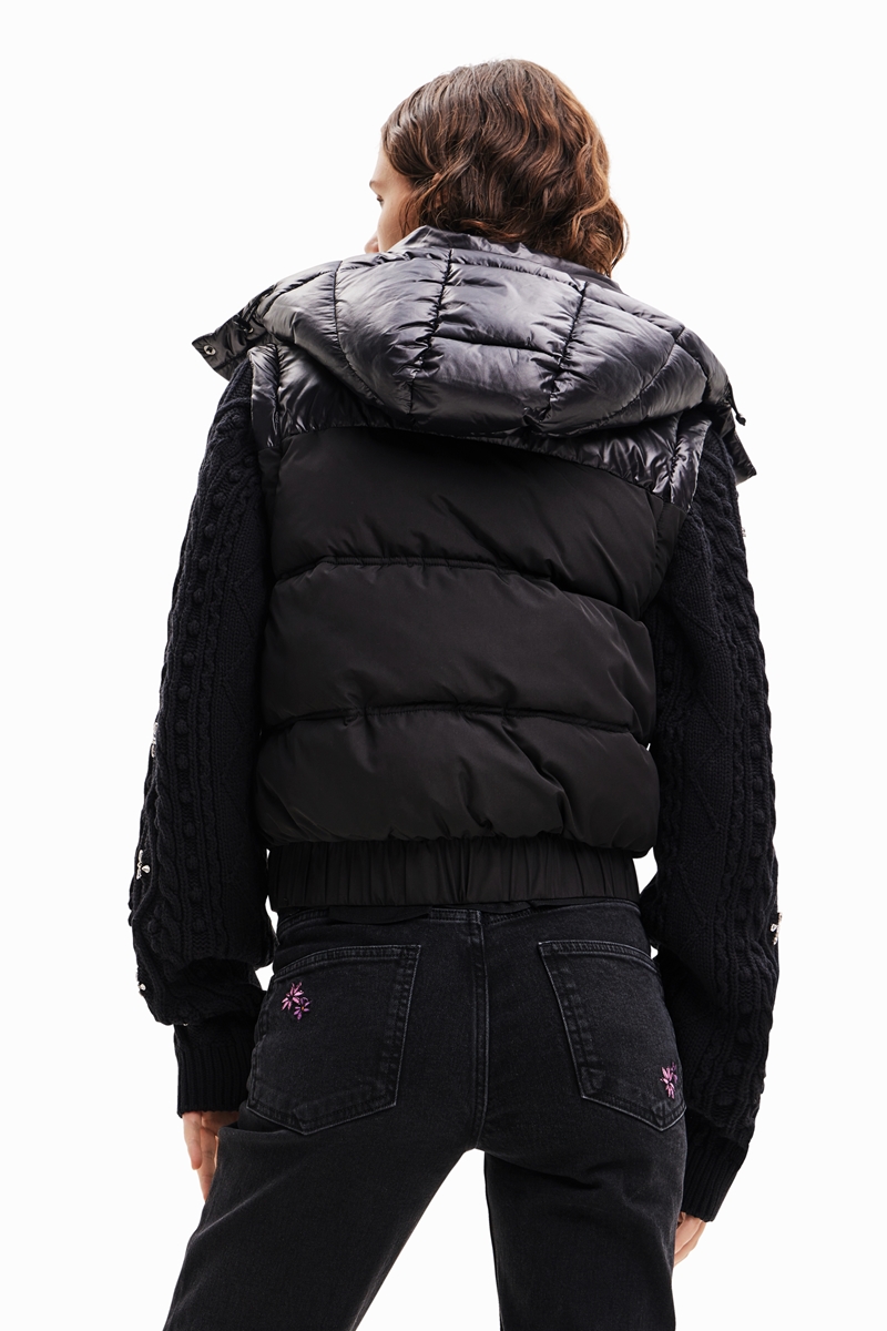 セール60%OFF】デシグアル Desigual 2 WAY パデッドジャケット
