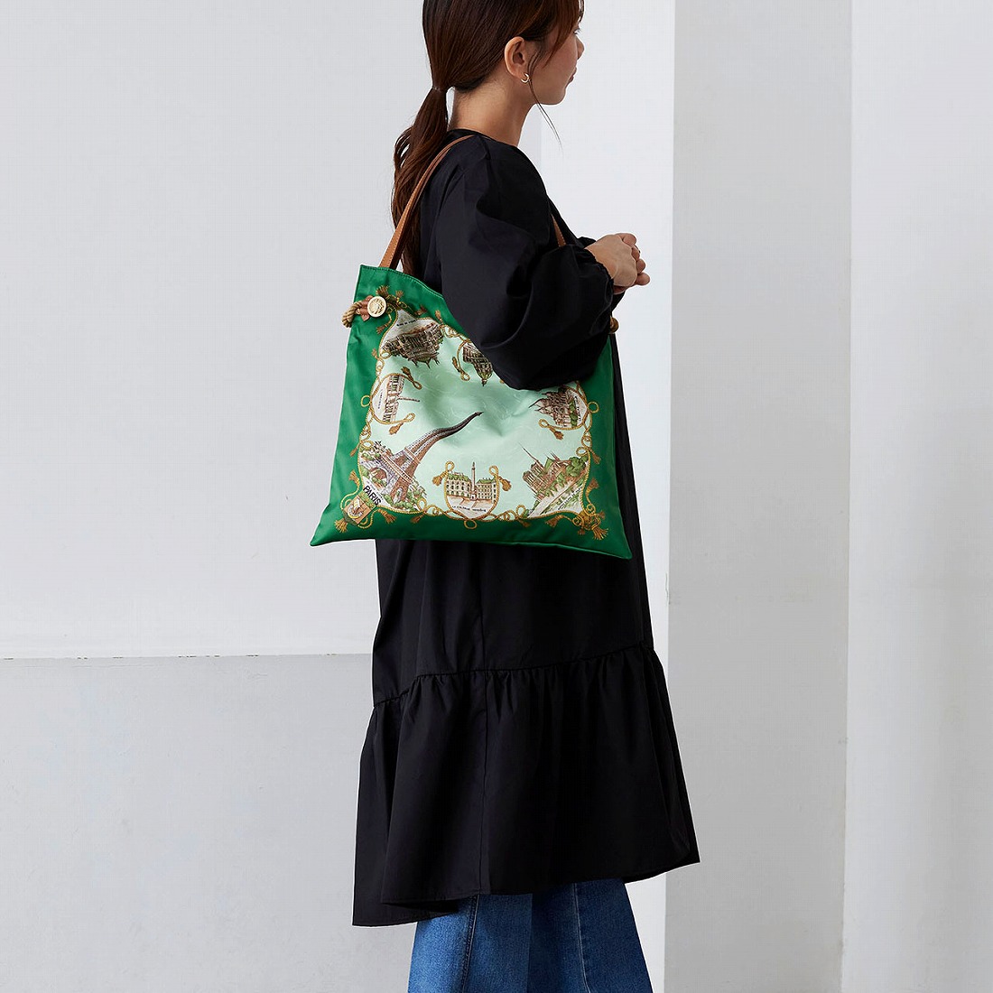セール 30%OFF】トプカピ TOPKAPI マイルドサテン スカーフ柄