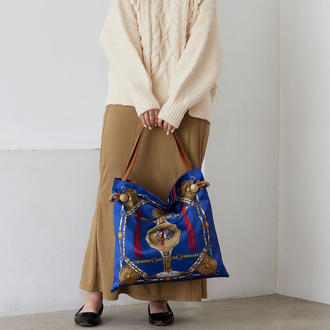 VIP価格☆AMIRI スカーフディテールトップハンドルバッグ HANDBAGS | AMIRI