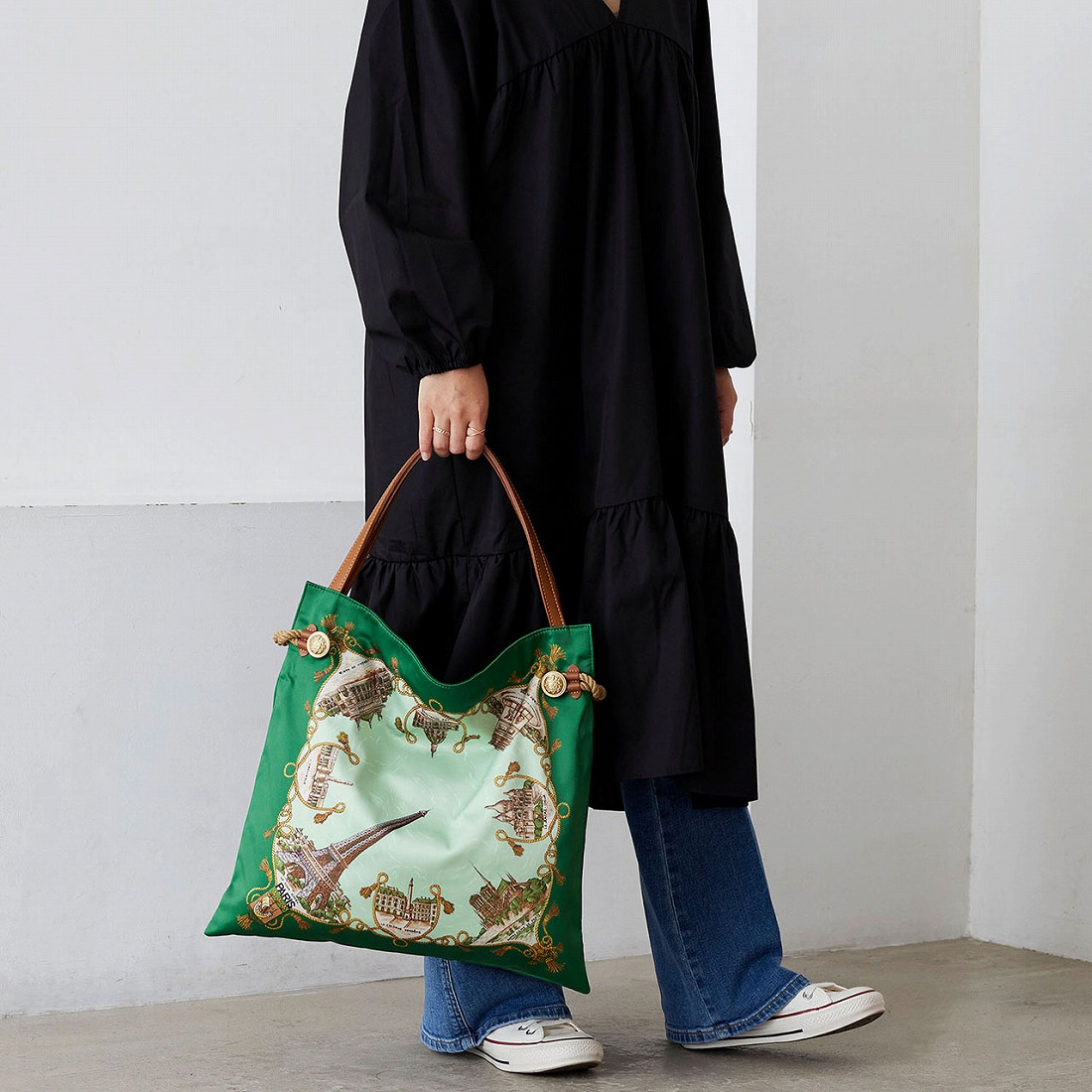 セール 30%OFF】トプカピ TOPKAPI マイルドサテン スカーフ柄