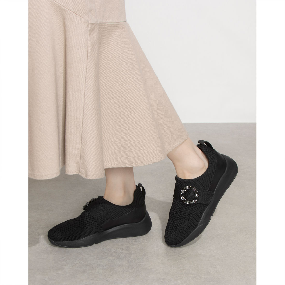 TSUMORI CHISATO ビジューサマーニット