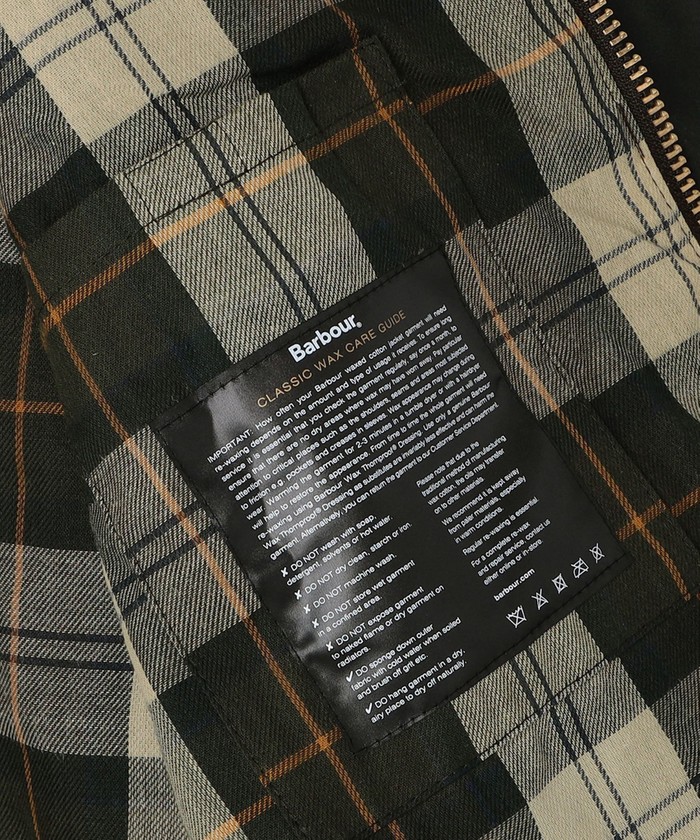 【SHIPS別注】Barbour Modified Exmoor Barbour: MODIFIED EXMOOR WAX JACKET｜ SHIPS 公式サイト