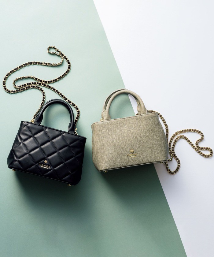 【TOCCA】OPTARE BAG / ミニハンドバッグ ヨンア×大人百花コラボ】OPTARE BAG バッグ(507633208) | TOCCA