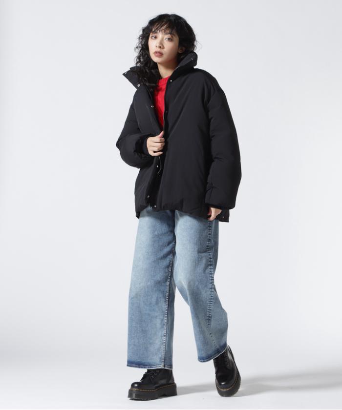 MANOF/マノフ/CURVE SLEEVE SHORT DOWN(507640487