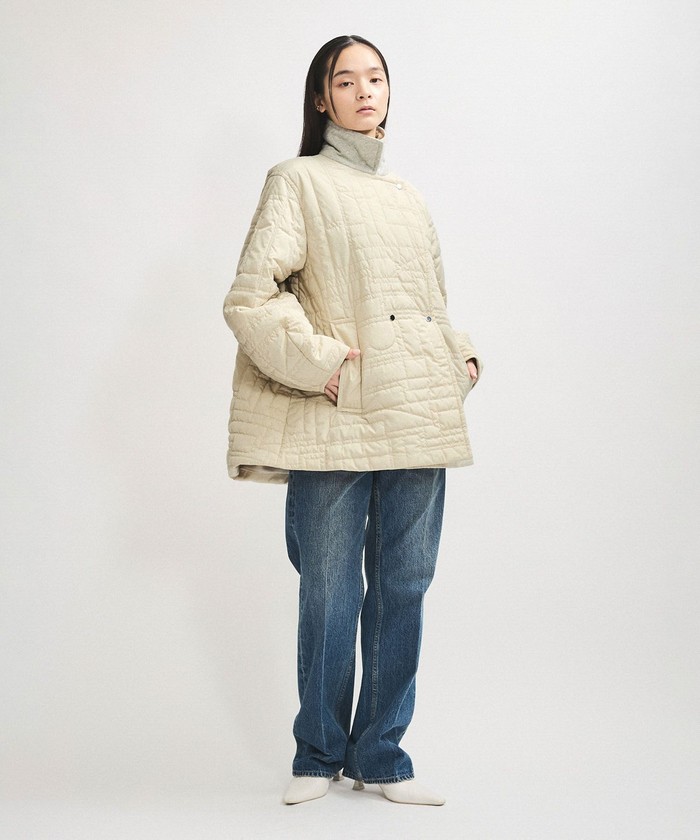セザンヌ ベルベットエッジ ベルト付き キルティング ジャケット セール 50%OFF】キルティングジャケット(507641615) | アダム エ