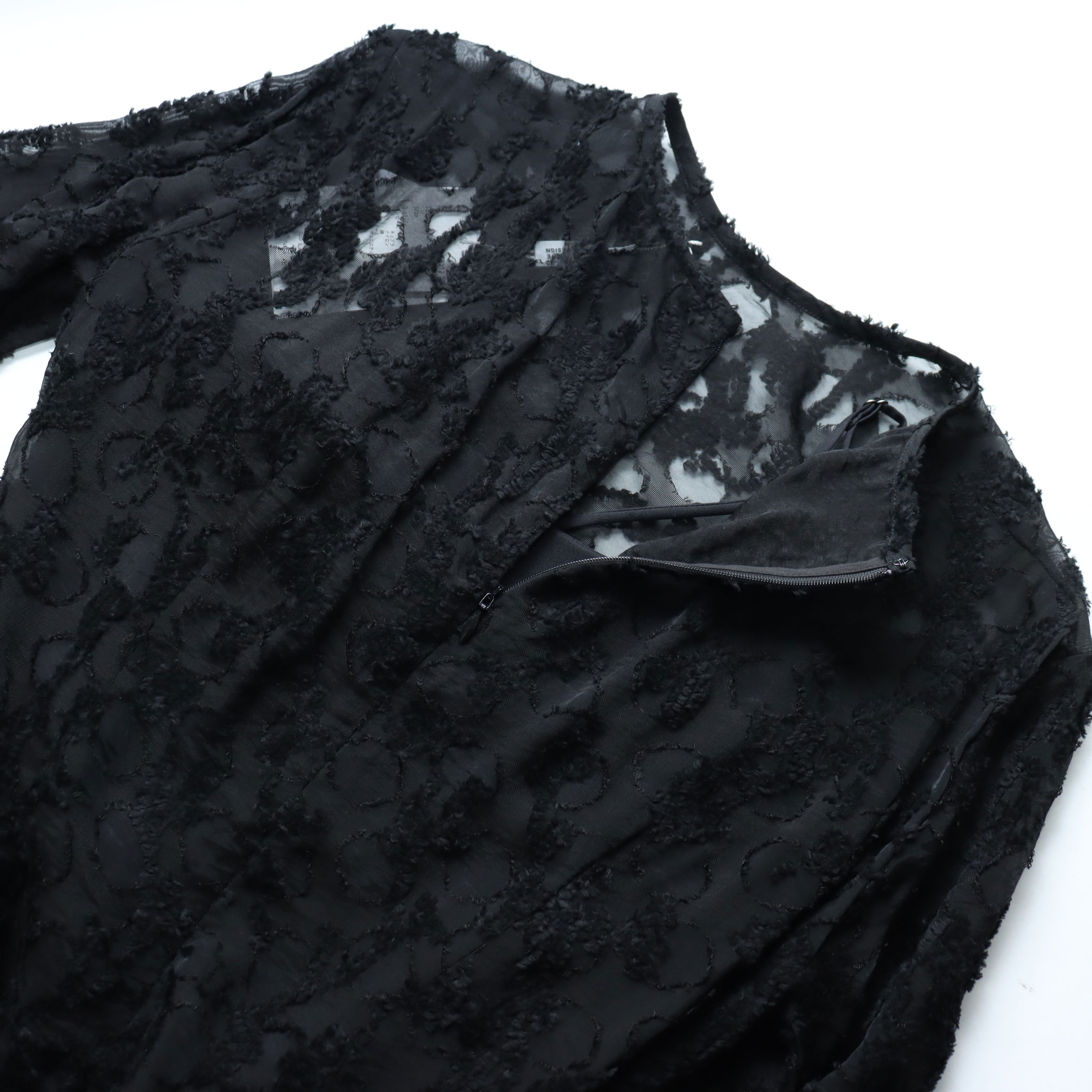 クラネ CLANE FLOWER JACQUARD WAIST DRAPE ONEPIECE(507521707 クラネ CLANE FLOWER JACQUARD WAIST DRAPE ONEPIECE(507521707