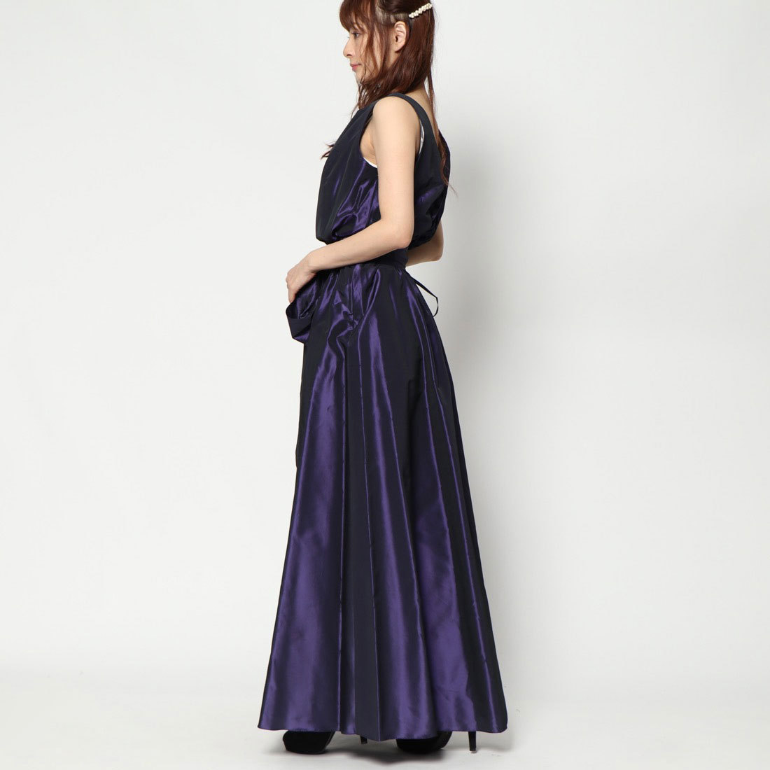 ロピア 爆買い セール65%OFF】ジュネビビアン ロングドレス Vivien Genet スーツ・フォーマル・ドレス