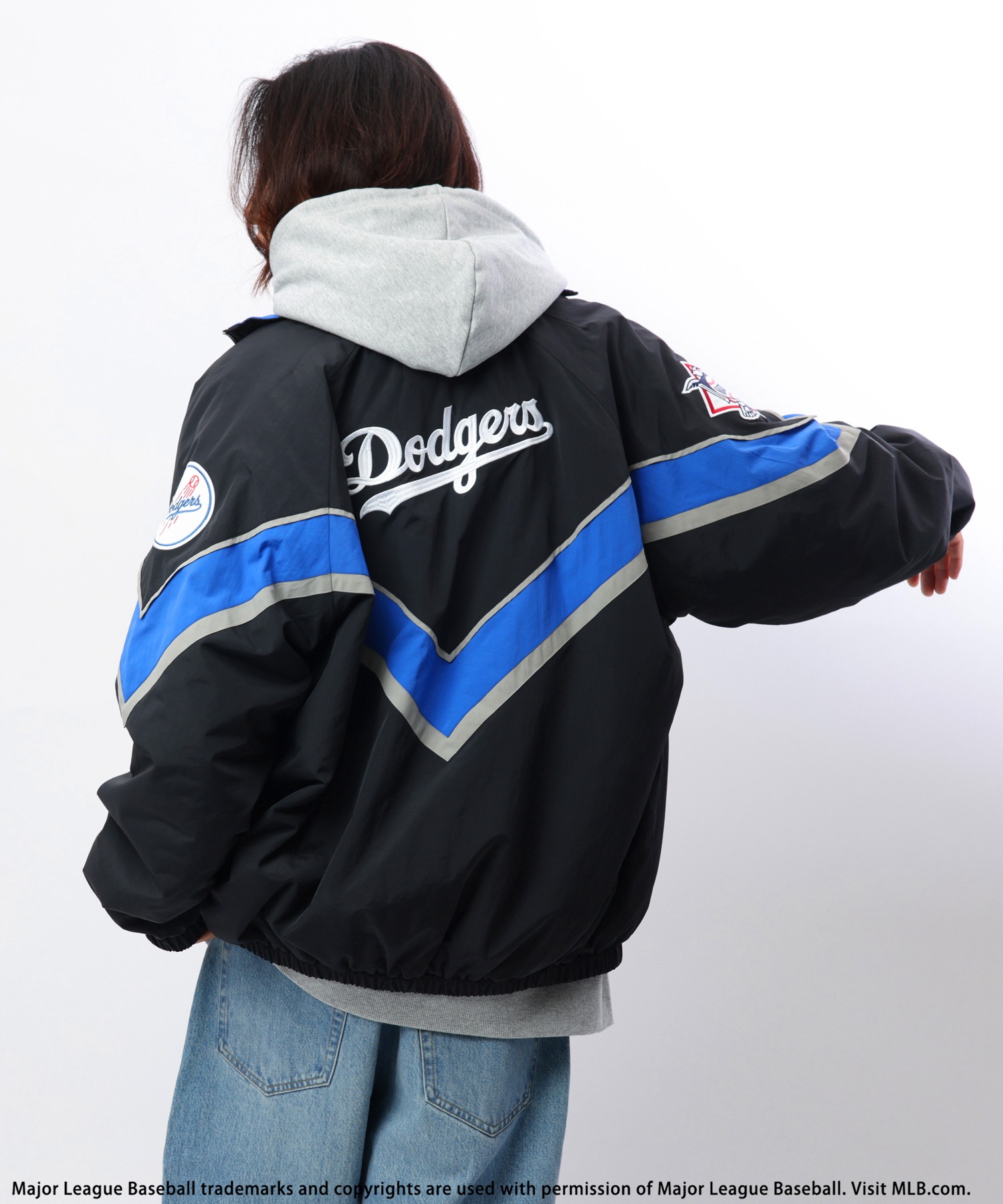 BTTF BACK TO THE FIELD ショート丈　ナイロンジャケット バック トゥー ザ フィールド （ビーティーティーエフ） BACK TO