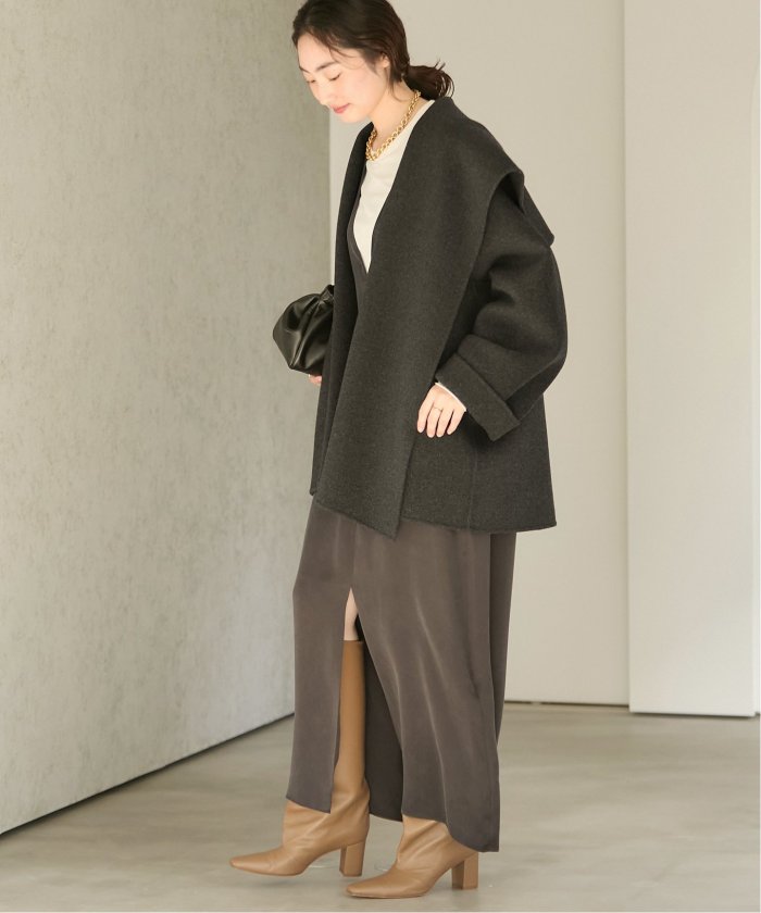 追加》ハミルトン DRAPE MIDDLE コート(507705047) | プラージュ 追加》ハミルトン DRAPE MIDDLE コート(507705047) | プラージュ