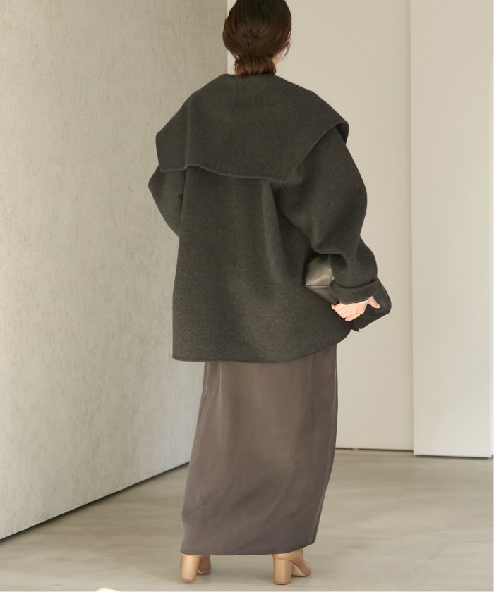 追加》ハミルトン DRAPE MIDDLE コート(507705047) | プラージュ 追加》ハミルトン DRAPE MIDDLE コート(507705047) | プラージュ