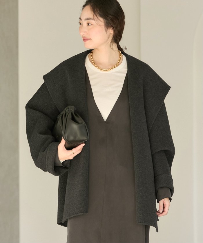 追加》ハミルトン DRAPE MIDDLE コート(507705047) | プラージュ 追加》ハミルトン DRAPE MIDDLE コート(507705047) | プラージュ