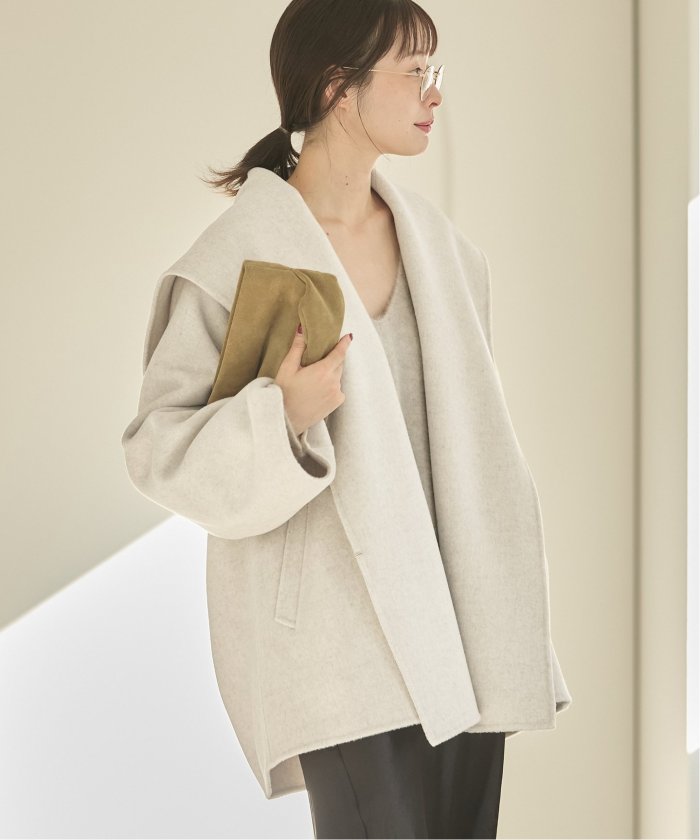 追加》ハミルトン DRAPE MIDDLE コート(507705047) | プラージュ 追加》ハミルトン DRAPE MIDDLE コート(507705047) | プラージュ