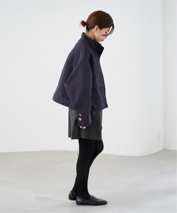 IENA ウォッシャブルウールショートパンツ ブラック 追加2》ウォッシャブルウールショートパンツ(507706733
