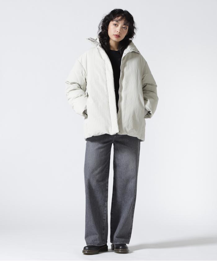 【MANOF】マノフ カーブスリーブショートダウン MANOF/マノフ/CURVE SLEEVE SHORT DOWN(507640487