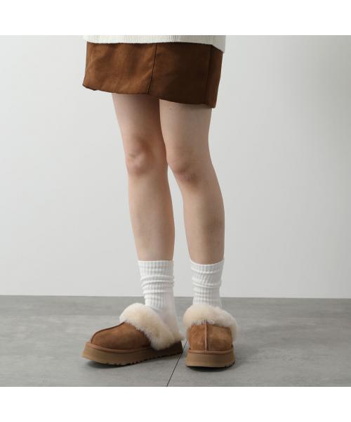 セール】UGG スリッポン W DISQUETTE 1122550 ムートン 厚底
