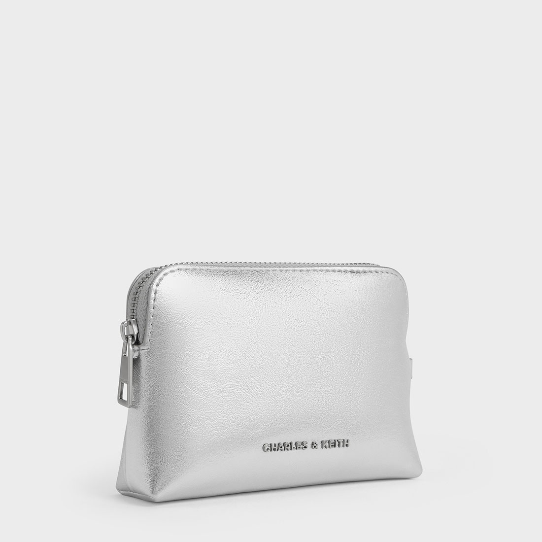 ★CHARLES&KEITH Atwood Chain-Handle Pouch ポーチ/送料込 セール 30%OFF】Atwood アットウード クリンクルエフェクト