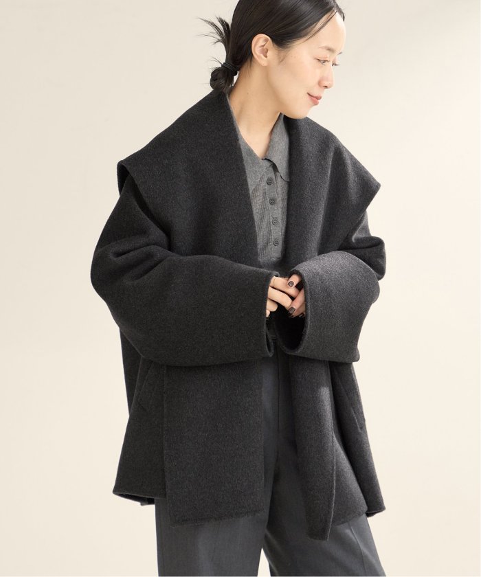 追加》ハミルトン DRAPE MIDDLE コート(507705047) | プラージュ 追加》ハミルトン DRAPE MIDDLE コート(507705047) | プラージュ