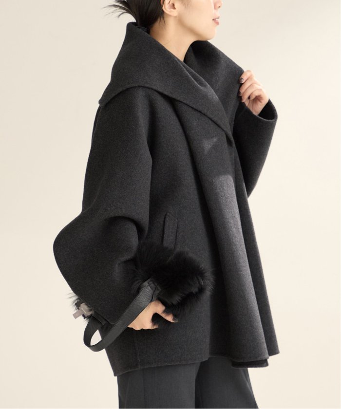 追加》ハミルトン DRAPE MIDDLE コート(507705047) | プラージュ 追加》ハミルトン DRAPE MIDDLE コート(507705047) | プラージュ