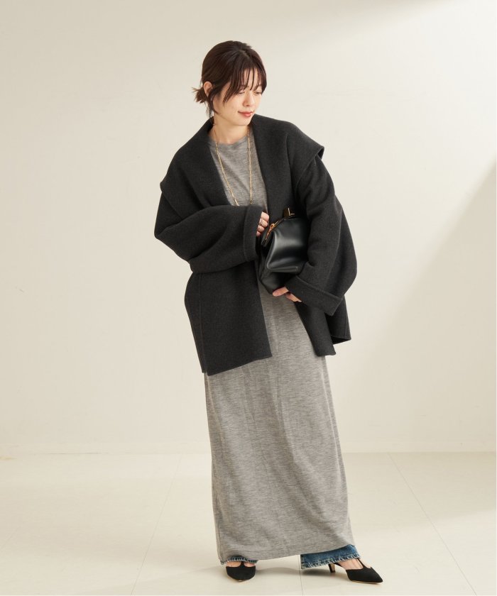 追加》ハミルトン DRAPE MIDDLE コート(507705047) | プラージュ 追加》ハミルトン DRAPE MIDDLE コート(507705047) | プラージュ