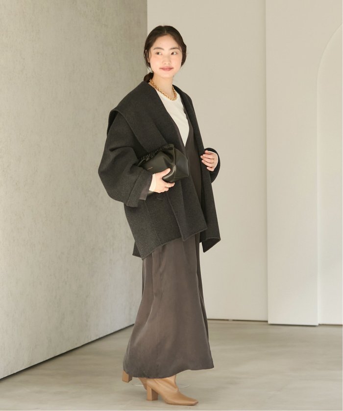 追加》ハミルトン DRAPE MIDDLE コート(507705047) | プラージュ 追加》ハミルトン DRAPE MIDDLE コート(507705047) | プラージュ