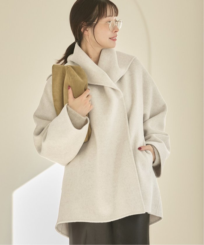 追加》ハミルトン DRAPE MIDDLE コート(507705047) | プラージュ 追加》ハミルトン DRAPE MIDDLE コート(507705047) | プラージュ