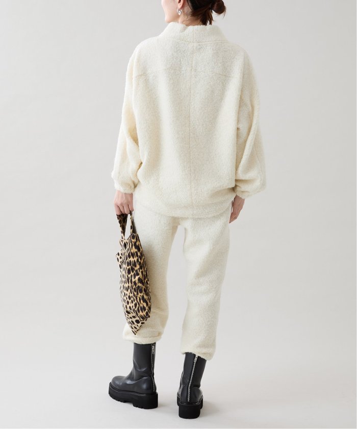 セール 30%OFF】《WEB・一部店舗限定》アルパカ混ループパンツ