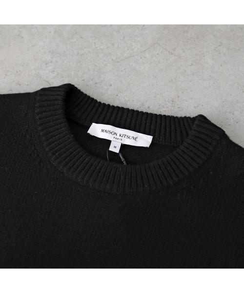 値下げ❣️【正規品‼️】メゾンキツネ ウールボーダーニット 楽天市場】メゾンキツネ Maison kitsune ボーダーニット クルー