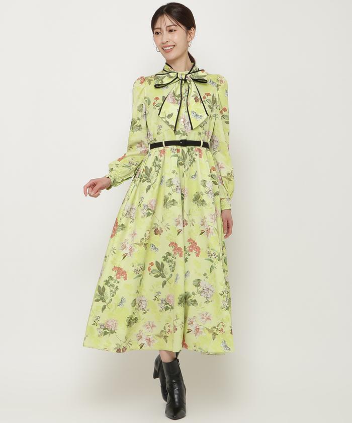 フラワーガーデンプリントワンピース(507714616) | AND COUTURE