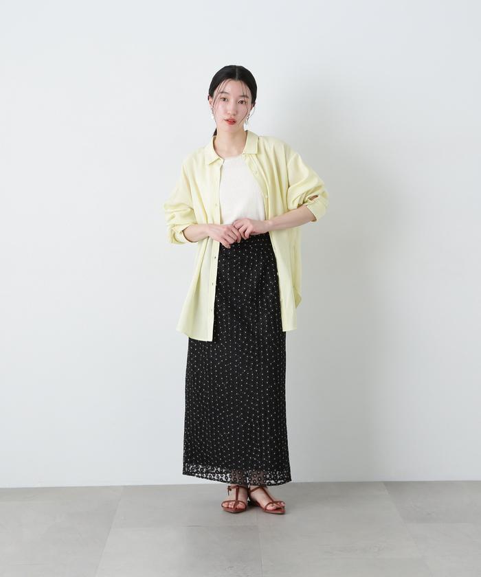【美品】 デイシー フラワーチュール タイトスカート ロング セール 50%OFF】デイジーフラワータイトスカート(507714679
