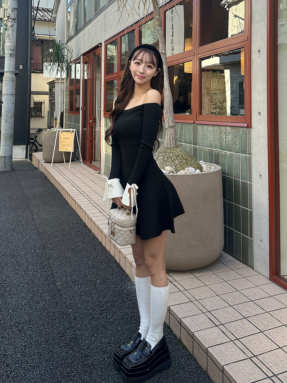 ダーリッチ プリーツドッキングツイードミニワンピース F ピンク ダーリッチ Darich プリーツドッキングツイードミニワンピース