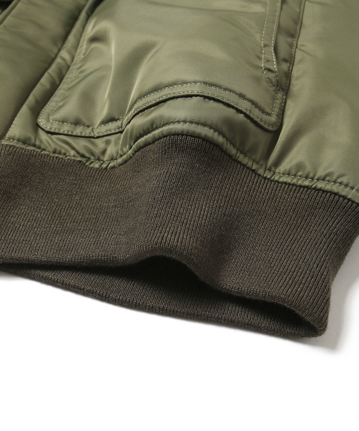 A2 MILITARY ARM VOLUME BLOUSON(506980046) | M TO R(M TO R