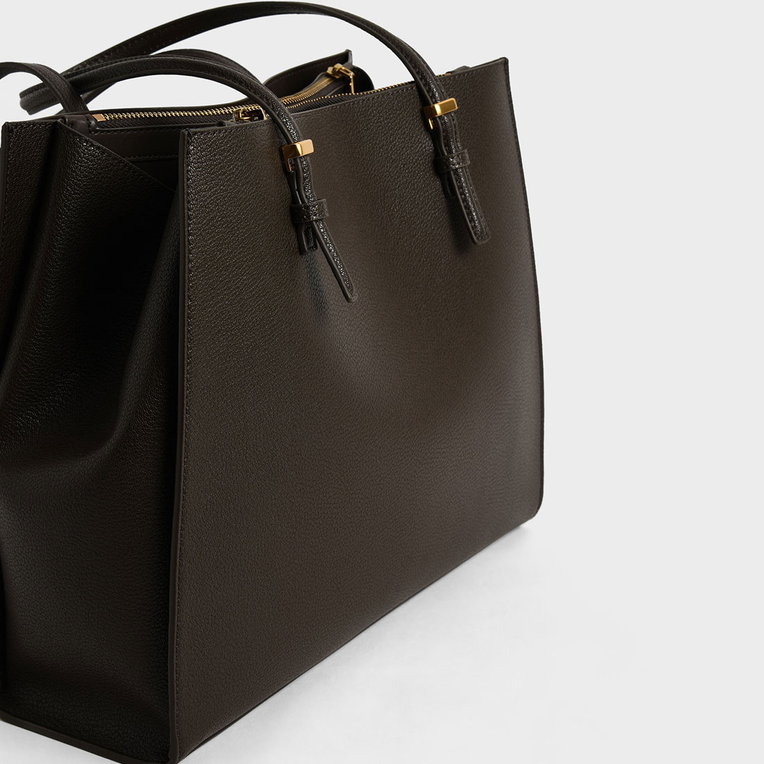 クラシックダブルハンドル トートバッグ【再入荷】(507175596