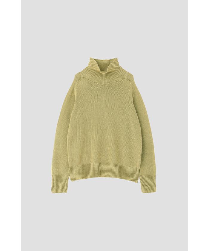 マーガレット・ハウエル　ニット　カラシ色 LINEN COTTON | MARGARET HOWELL（マーガレット・ハウエル