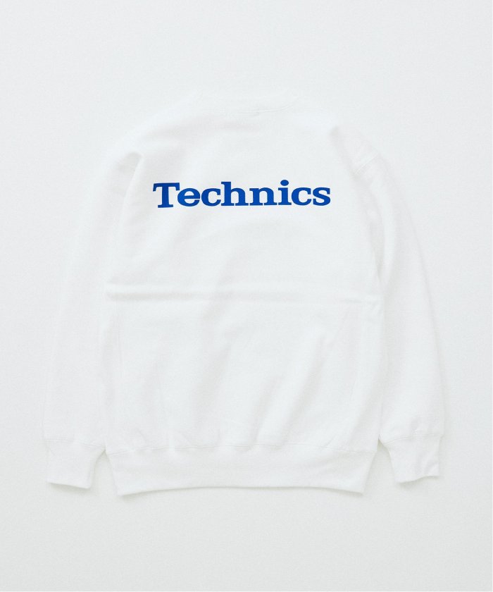 Technics x JOURNAL STANDARD スウェットクルーネック(507730018
