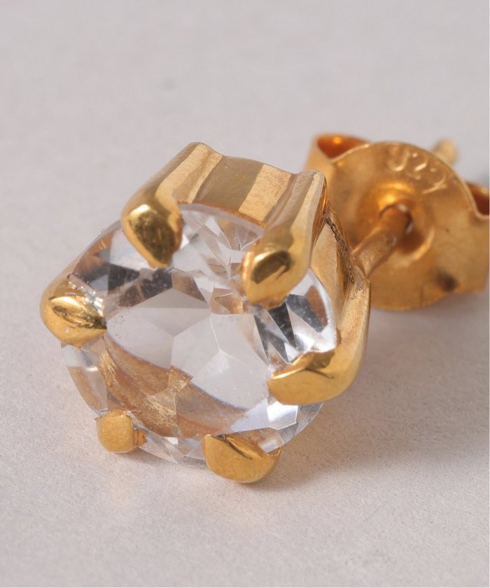 SLOBE IENA ODUL SLOBE別注 スターカットピアス　ブラウン ODUL SLOBE別注 スターカットピアス(507730612) | スローブ